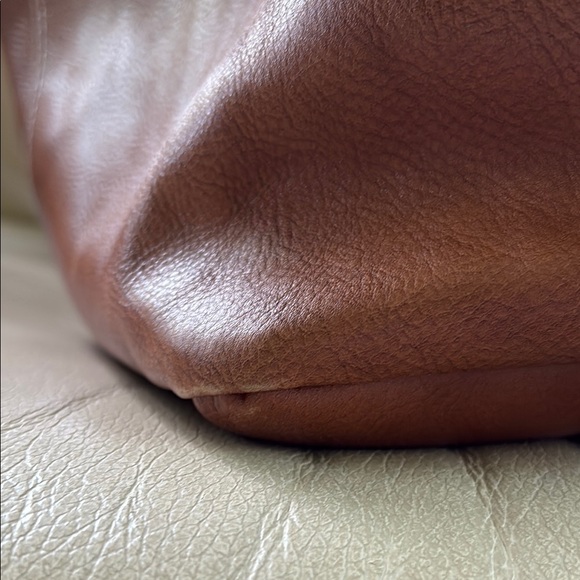 Jane - Leather Pebbled Cognac by Parker Thatch - Picture 6 of 7